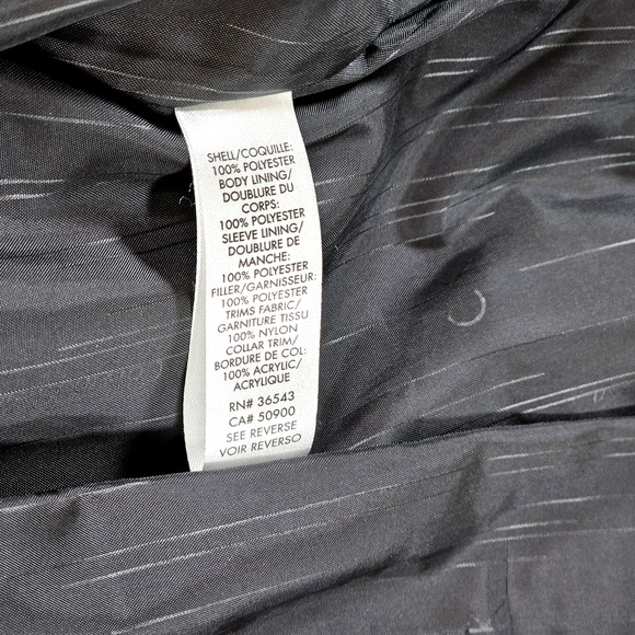 Calvin Klein Men’s Stretch Insulated Full Zip Puffer Vest Black Grey Sz XL NWOT - Picture 11 of 13